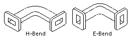 Rigid Waveguide -H & E bends